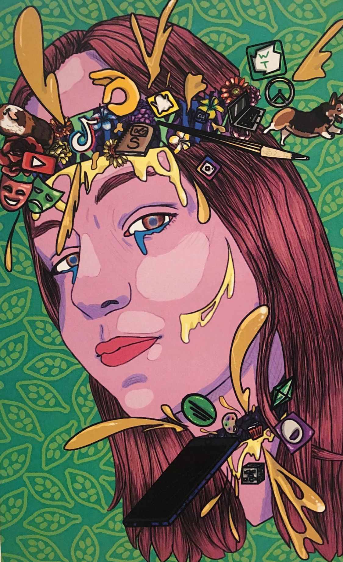 Jillian Fry self-portrait